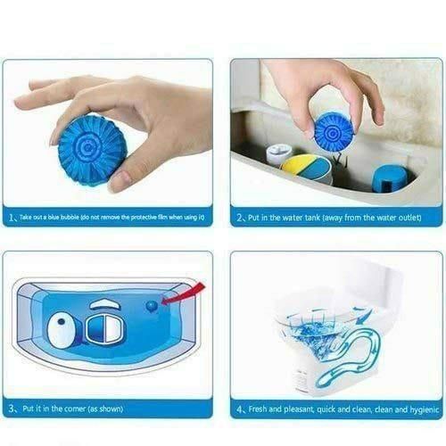 Auto Toilet Cleaning Tablets